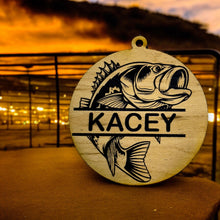 Load image into Gallery viewer, Ornament - Black - PERSONALIZED Bass