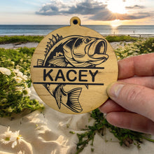 Load image into Gallery viewer, Ornament - Black - PERSONALIZED Bass