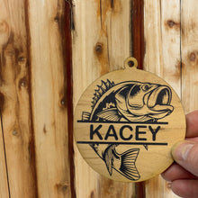 Load image into Gallery viewer, Ornament - Black - PERSONALIZED Bass