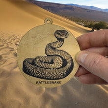 Load image into Gallery viewer, Ornament - Black - Rattlesnake - Serpentes