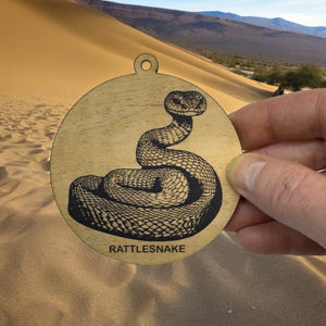 Ornament - Black - Rattlesnake - Serpentes