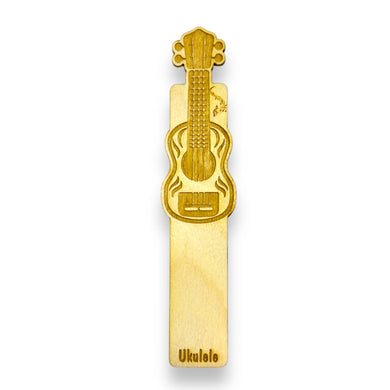 Bookmark - Ukulele - birch wood