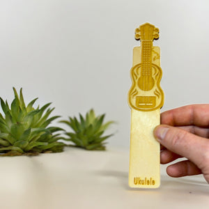 Bookmark - Ukulele - birch wood