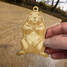 Load image into Gallery viewer, Ornament - Beaver Raw Wood