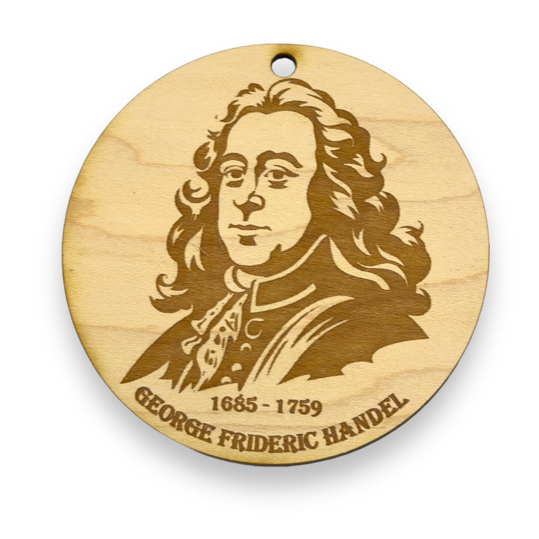 Ornament - George Frideric Handel Raw Wood