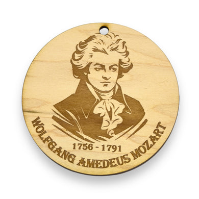 Ornament - Wolfgang Amadeus Mozart Raw Wood