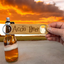 Load image into Gallery viewer, Accio Beer - Wooden Bottle Opener