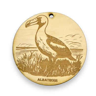 Ornament - Albatross Raw Wood