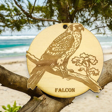 Load image into Gallery viewer, Ornament - Falcon Raw Wood