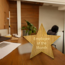 Load image into Gallery viewer, Sign - Employee Of The Month Star