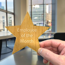 Load image into Gallery viewer, Sign - Employee Of The Month Star