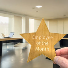 Load image into Gallery viewer, Sign - Employee Of The Month Star