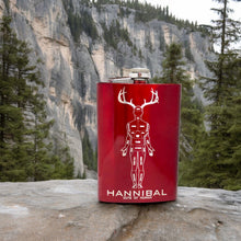 Load image into Gallery viewer, 8oz RED Hannibal Flask