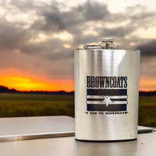 Load image into Gallery viewer, 8oz Browncoats Stainless Steel Flask