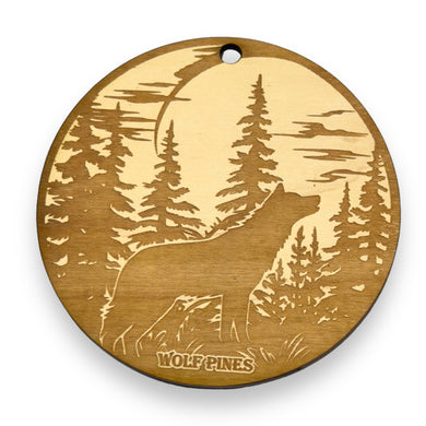 Ornament - Wolf Pines Raw Wood