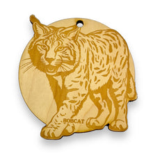 Load image into Gallery viewer, Ornament - Bobcat Raw Wood