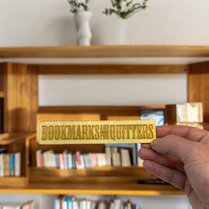 Bookmarks are for Quitters - Bookmark