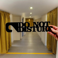 Load image into Gallery viewer, Door Hanger-CUSTOM Do Not Disturb 15x3 Hotel Motel Bedroom Office MAPLE WOOD