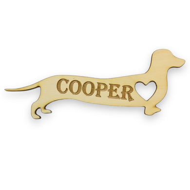 Bookmark - PERSONALIZED - Weiner Dog - Dachshund