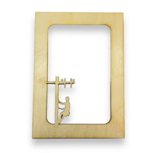 Load image into Gallery viewer, Lineman Photo Frame Insert - Baltic Birch - Frame not included