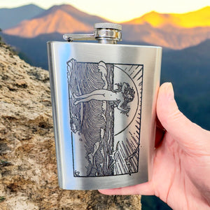 8oz Venus Stainless Steel Flask