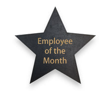 Load image into Gallery viewer, Sign - Employee Of The Month Star