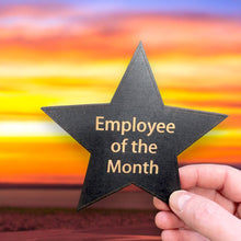 Load image into Gallery viewer, Sign - Employee Of The Month Star