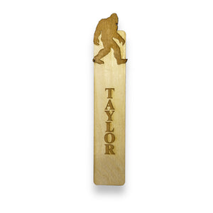 Bookmark - Personalized Sasquatch Bigfoot - Bookmark