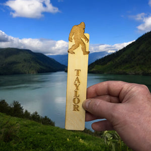 Bookmark - Personalized Sasquatch Bigfoot - Bookmark