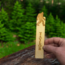 Load image into Gallery viewer, Bookmark - Personalized Sasquatch Bigfoot - Bookmark