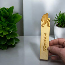 Load image into Gallery viewer, Bookmark - Personalized Sasquatch Bigfoot - Bookmark