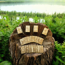 Load image into Gallery viewer, Tarot Deck Wood Cards - Set of 78 - Raw Wood 2x3in each