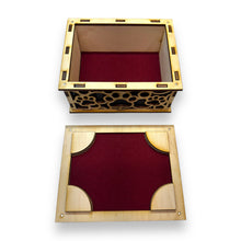 Load image into Gallery viewer, Paw Print Pet Urn - PERSONALIZED - Wood