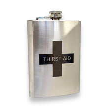 Load image into Gallery viewer, 8oz Thirst Aid Stainless Steel Flask