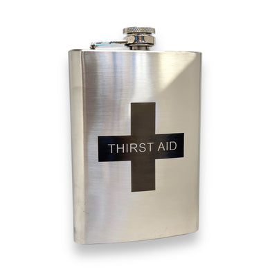 8oz Thirst Aid Stainless Steel Flask