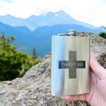 Load image into Gallery viewer, 8oz Thirst Aid Stainless Steel Flask