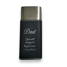 Load image into Gallery viewer, Cigar Case with Cutter - Dad you will always be the first man Leatherette