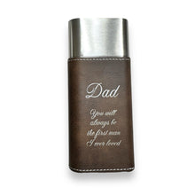 Load image into Gallery viewer, Cigar Case with Cutter - Dad you will always be the first man Leatherette