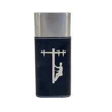 Load image into Gallery viewer, Cigar Case with Cutter - Lineman Leather