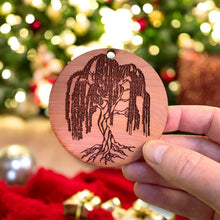 Load image into Gallery viewer, Weeping Willow - Cedar Ornament