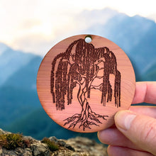 Load image into Gallery viewer, Weeping Willow - Cedar Ornament