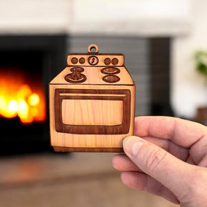 Stove - Cedar Ornament