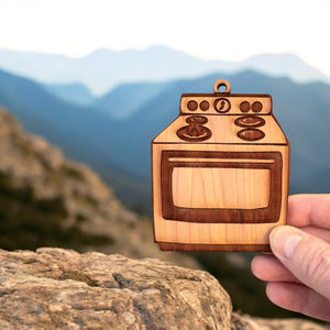 Stove - Cedar Ornament