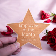 Load image into Gallery viewer, Sign - PERSONALIZED Employee Of The Month Star