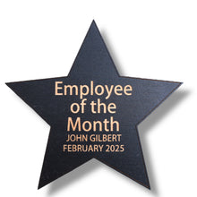 Load image into Gallery viewer, Sign - PERSONALIZED Employee Of The Month Star