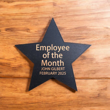 Load image into Gallery viewer, Sign - PERSONALIZED Employee Of The Month Star