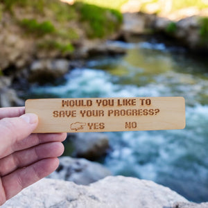 Bookmark - Would You Like to Save Your Progress