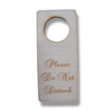 Load image into Gallery viewer, Please Do Not Disturb Door sign - Wood