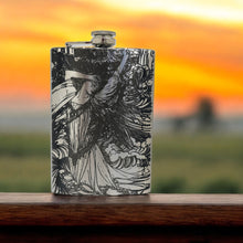 Load image into Gallery viewer, 8oz Nayad Stainless Steel Flask