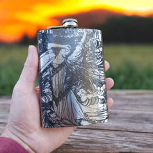 Load image into Gallery viewer, 8oz Nayad Stainless Steel Flask